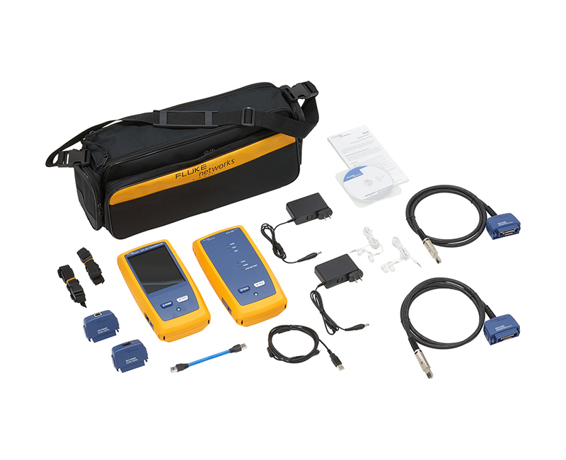 You Recently Viewed Fluke Networks DSX-602-PRO INT 500 MHz Wi-Fi enabled CableAnalyzer + DSX-PLA004S Image